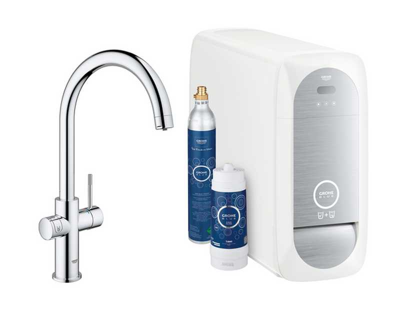 Grohe Blue Home стартовый комплект C-излив (хром)