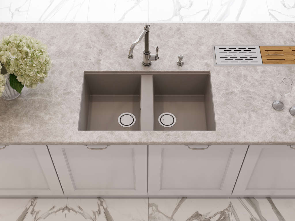 Omoikiri Kitagawa 83-2-U-GR Artceramic/leningrad grey