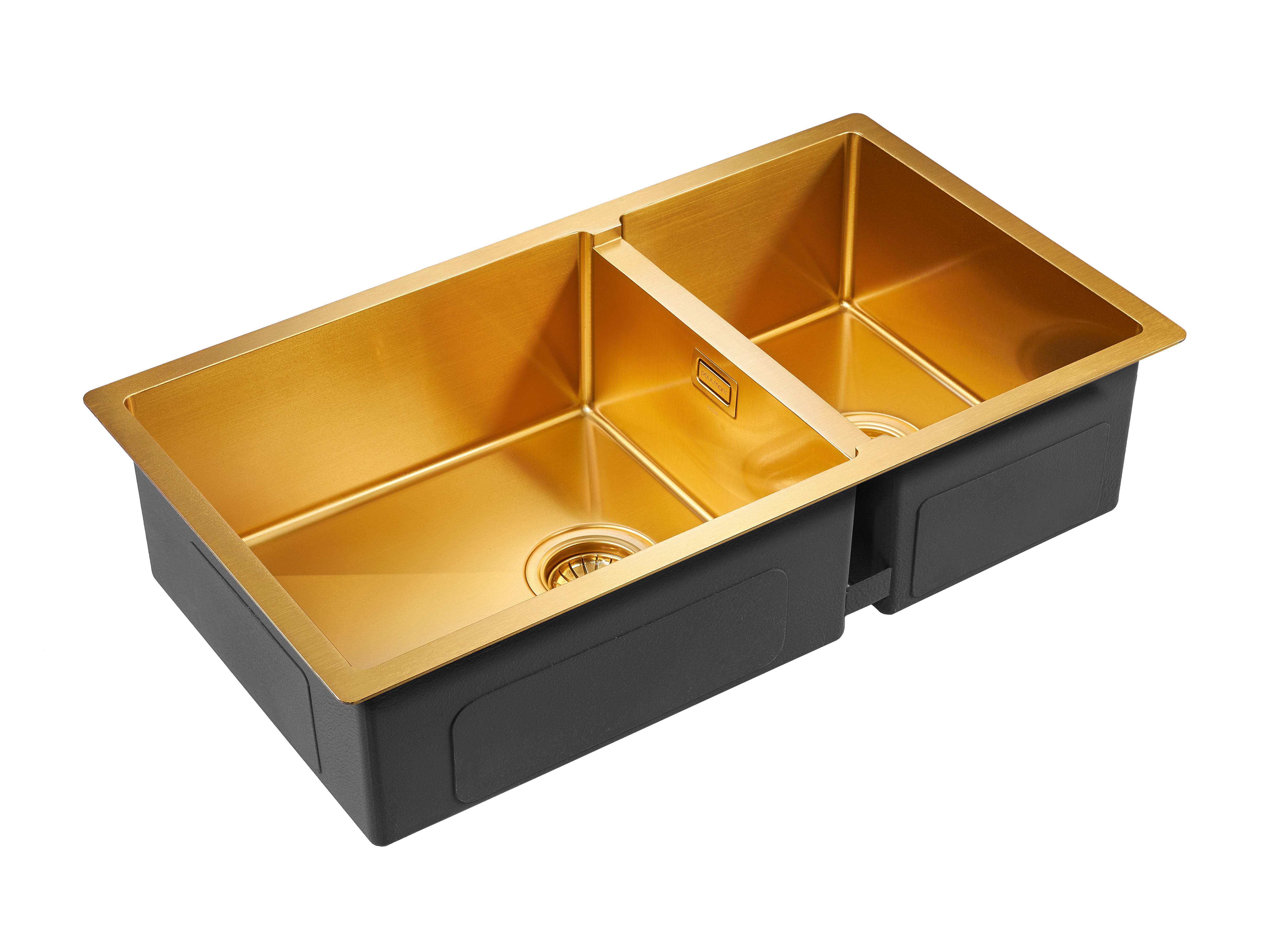 Paulmark Мойка нерж. сталь AISI304 OSSER, PM527844-BG, брашированное золото, 780х440мм
